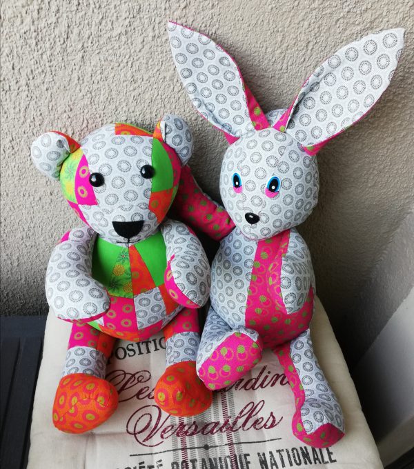 Strawberry Hasie / Bunny pdf patroon / Pattern Afr & Eng Video: @stikendinge - Image 5