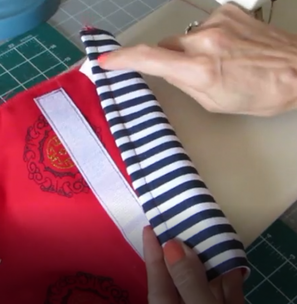 Die hang organiseer Sakkie - Hanger organising bag pdf pattern / patroon Afr & Eng Video: @stikendinge. - Image 3