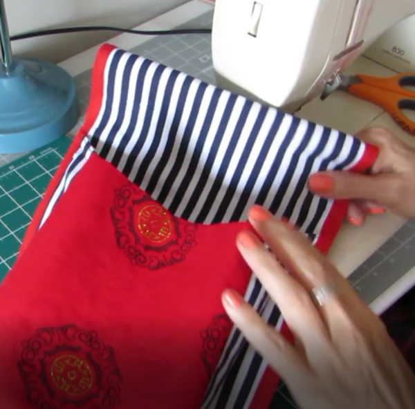 Die hang organiseer Sakkie - Hanger organising bag pdf pattern / patroon Afr & Eng Video: @stikendinge. - Image 4