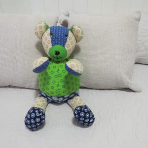 Botter Troosbeer pdf patroon / Butter Memory bear pdf pattern Afr & Eng.