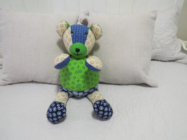 Botter Troosbeer pdf patroon / Butter Memory bear pdf pattern Afr & Eng.