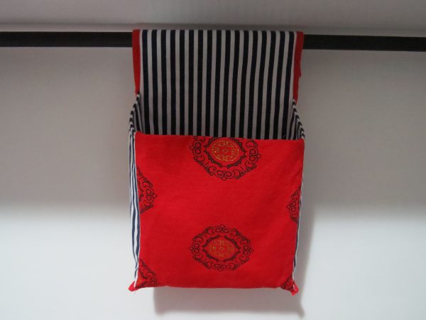 Die hang organiseer Sakkie - Hanger organising bag pdf pattern / patroon Afr & Eng Video: @stikendinge.