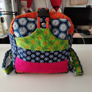 Small Backpack pdf pattern with video instructions.