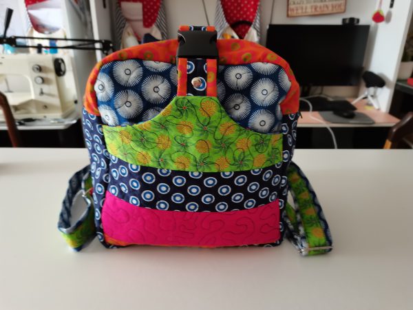 Small Backpack pdf pattern with video instructions.