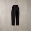 P05S Lollie - Broek met band voor en rek agter pdf patroon Standaard S-4XL (A4, A3, A0) Afr & Eng. Geweefde stowwe