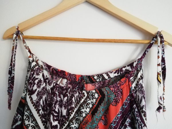 P09S Toutjies Rok /Drawstring dress pdf patroon Standaard XS-4XL (A4, A3, A0) Afr. & Eng. Geweefde stowwe. - Image 2