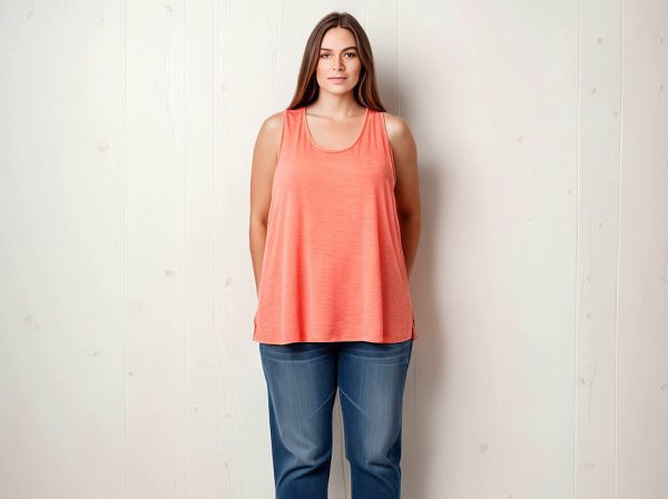 P36 Plus groottes Tunic Pdf Patroon / Pdf Pattern Plus sizes XS - 3XL (A4, A3, A0) Afr & Eng. Geweefde stowwe.