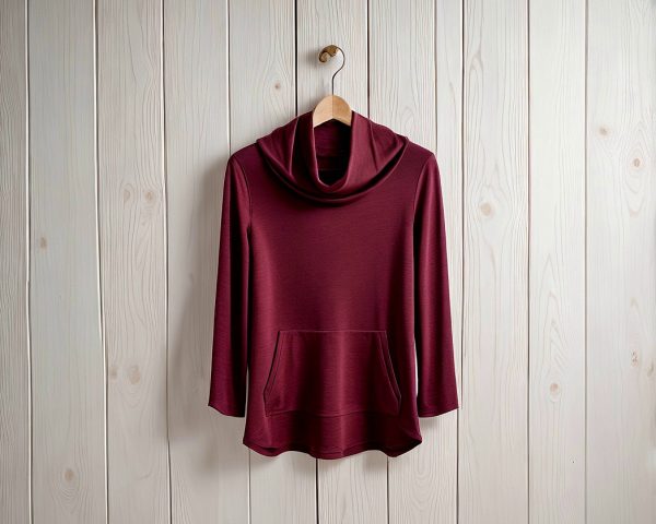 P60S Rolnek Top / Cowlneck Top - pdf patroon / pattern S-4XL (A0, A3, A4) Afr & Eng.