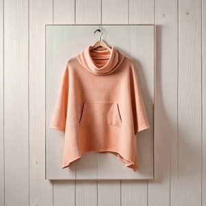 P61S Poncho pdf patroon / pattern One size fits all (A0, A3, A4) Afr & Eng, Aanwysings en Patroon Verstellings ingesluit.