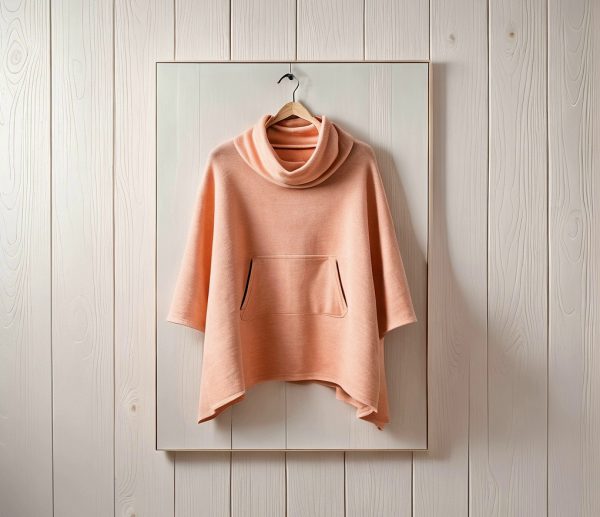 P61S Poncho pdf patroon / pattern One size fits all (A0, A3, A4) Afr & Eng, Aanwysings en Patroon Verstellings ingesluit.