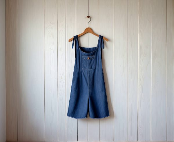 P47S Dames Romper met versteekte sakke pdf patroon, Size: 10-24, Formate A0,A3,A4, Aanwysings Afr. & Eng.