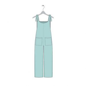 P50S Luka Dames Romper pdf patroon , Sizes 10-24, Formate A0,A3,A4, Aanwysings Eng & Afr.
