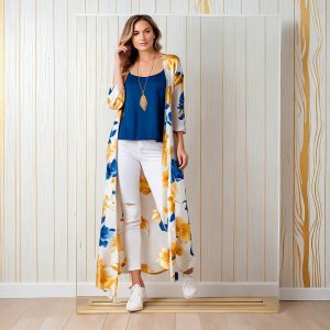 P83S Ralia  Oop Jas / Open Front Coat Pdf Patroon Sizes: S-5XL , A0,A3,A4, Afr & Eng Instructions, all included.