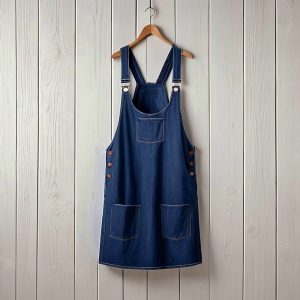 P96S Women’s Dungaree Dress Pdf sewing pattern 2XS-L, Sizes 2XS-L, Formats A0,A3,A4. Afr & Eng