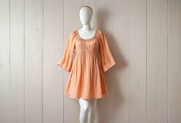P78S Peasant Top met rekbare Empire-lyn Pdf patroon Standard Sizes XS-4XL (A0, A3, A4) Afr. & Eng Instructions