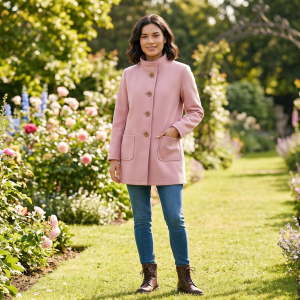 J004 Miems Casual Coat pdf Sewing Pattern Eng. & Afr. (A0,A3,A4,Letter) Sizes M-4XL