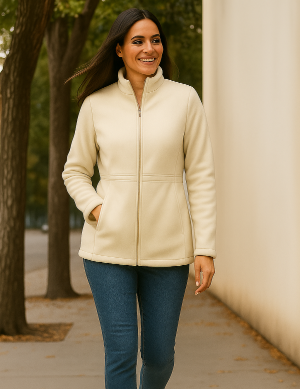 P103S Kelly pdf Patroon - Tydlose klassieke Baadjie met versteekte binne en buite sakke, Sizes S-3XL, A0,A3,A4, Afr. & Eng.
