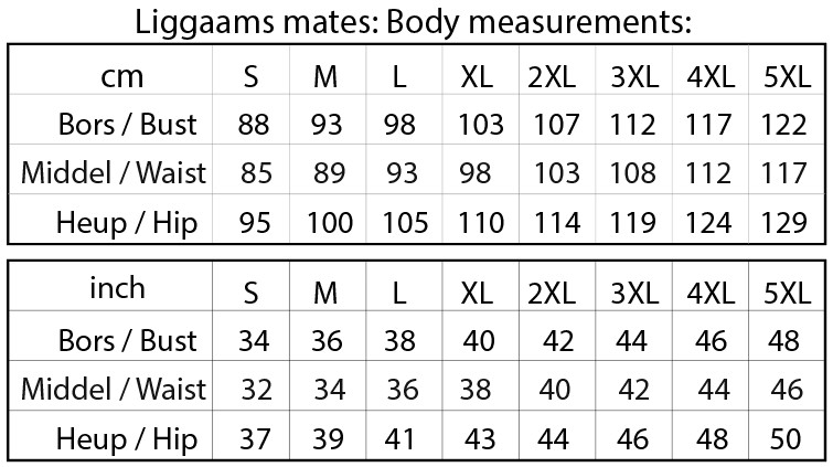 D010 Kokon Rok met Aansny Mou pdf patroon, S-5XL, A0,A3,A4,Letter, Afr & Eng Aanwysings - Image 2